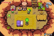 une photo d'Ã©cran de The Legend of Zelda - The Minish Cap sur Nintendo Game Boy Advance